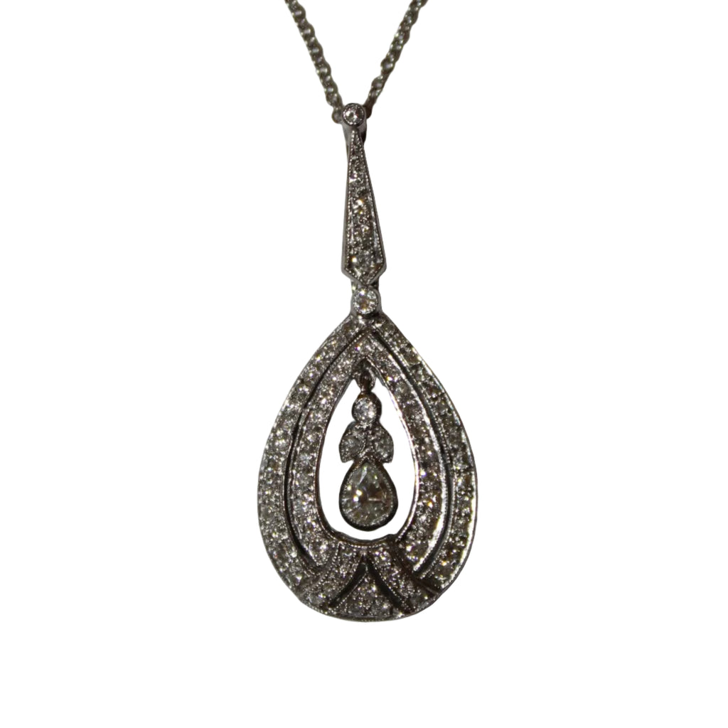 18K White Gold Necklace