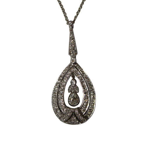 18K White Gold Necklace